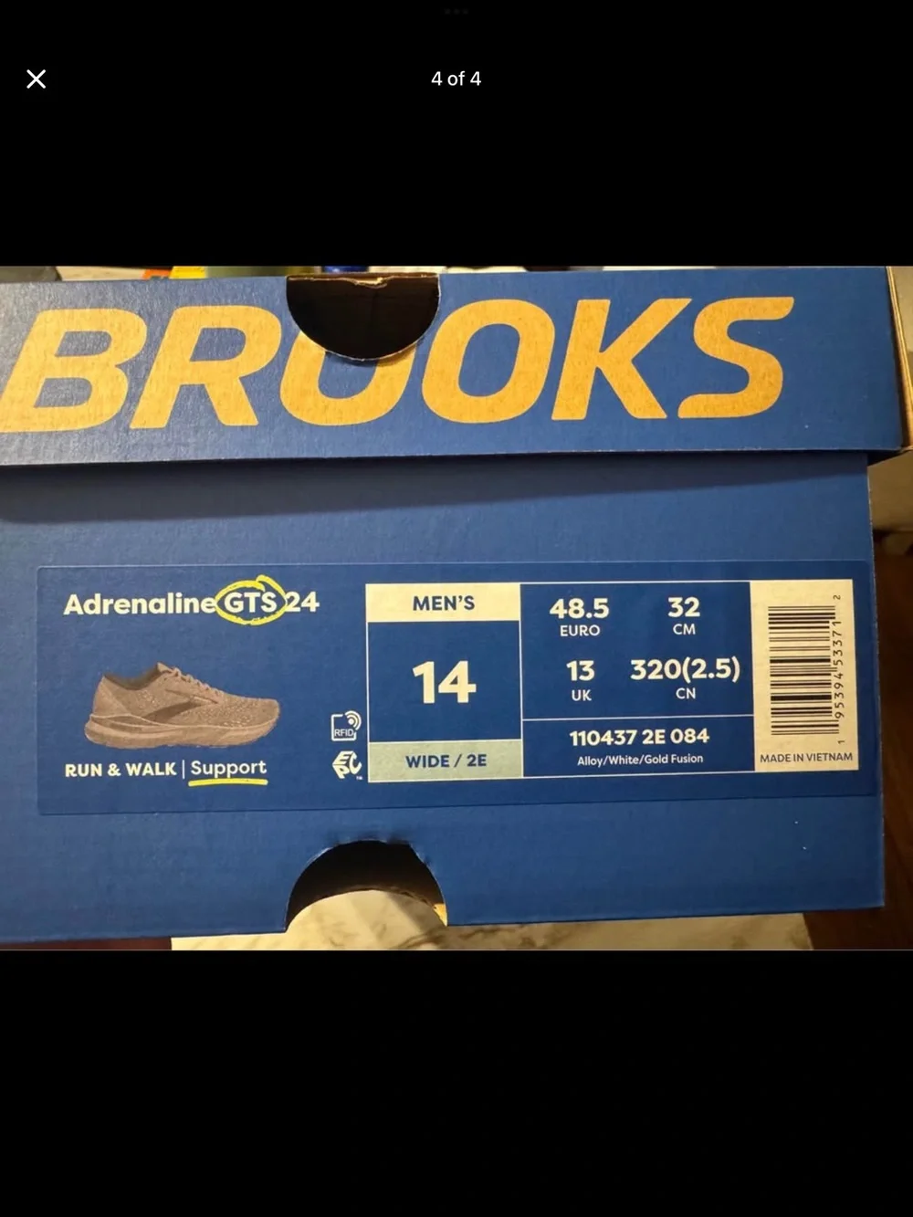 Brooks men adrenaline